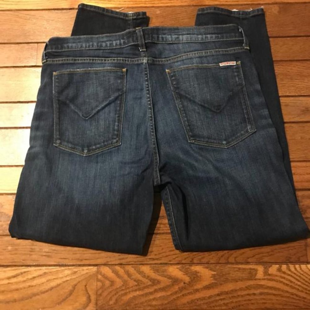 Hudson Blue Dark Rinse Brody Slim Boyfriend Cut Jeans Size 30